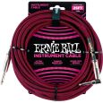 Ernie Ball EB6062 Instrumentenkabel, schwarz/rot 7,62m Thumbnail 1