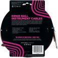 Ernie Ball EB6062 Instrumentenkabel, schwarz/rot 7,62m Thumbnail 2