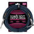 Ernie Ball EB6060 Instrumentenkabel, schwarz/blau 7,62m Thumbnail 1
