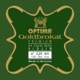 Optima Goldbrokat 24 Karat Gold E Medium Kugel Einzelsaite f. Violine 4/4 Thumbnail 1
