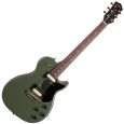 Godin Summit Classic SG Matte Green E-Gitarre Thumbnail 1