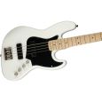 Fender Squier Contemporary Active Jazz Bass HH MN WHT E-Bassgitarre Thumbnail 3