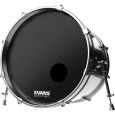 Evans EQ3 Resonant schwarz 22 Zoll Bass Drum Fell Thumbnail 2