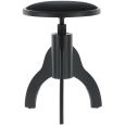 Gewa Pianostuhl Deluxe Schwarz matt Thumbnail 2
