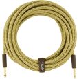 Fender Deluxe Instrument Cable straight 7,5m Yellow Tweed Thumbnail 2