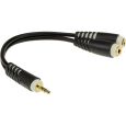 Klotz 3,5 mm Klinke stereo / 2x 3,5 mm Klinkenbuchse stereo 0,2m AYB-4 Thumbnail 1