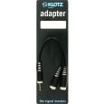 Klotz 3,5 mm Klinke stereo / 2x 3,5 mm Klinkenbuchse stereo 0,2m AYB-4 Thumbnail 2