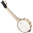 Ortega OUBJE90-MA-L Konzert-Ukulele Linkshänder Chrome Hardware Thumbnail 1