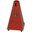 Wittner Metronom Pyramide Designer-Serie 855201 dunkelrot mit Glocke Thumbnail 1