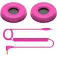 Pioneer DJ HC-CP-08-V Pink HDJ-CUE1 Ohrpolster + Kabel Thumbnail 1