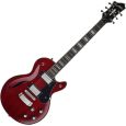 Hagstrom Swede F Wild Cherry Transparent Thumbnail 1
