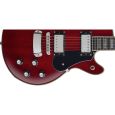 Hagstrom Swede F Wild Cherry Transparent Thumbnail 4