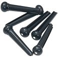 Gewa Stegstecker schwarz mit Punkt 6er Pack Thumbnail 1