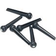 Gewa Stegstecker schwarz mit Abalone-Punkt 6er Pack Thumbnail 1