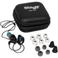 Stagg SPM-435 BK In-Ear Monitoring-Hörer schwarz Thumbnail 3