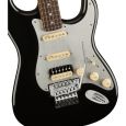 Fender American Ultra Luxe Strat HSS FR RW MBK E-Gitarre inkl. Koffer Thumbnail 3