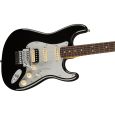 Fender American Ultra Luxe Strat HSS FR RW MBK E-Gitarre inkl. Koffer Thumbnail 4