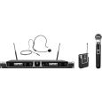 LD Systems U508 HBH 2 Funkmikrofon System mit Bodypack, Headset und Handmikrofon Thumbnail 1