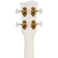 Cascha Carbon Fibre Ukulele Set Weiss Konzert-Ukulele inkl. Gigbag & Zubehör Thumbnail 6