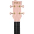 Cascha Carbon Fibre Ukulele Set Pink Konzert-Ukulele inkl. Gigbag & Zubehör Thumbnail 5