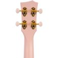 Cascha Carbon Fibre Ukulele Set Pink Konzert-Ukulele inkl. Gigbag & Zubehör Thumbnail 6