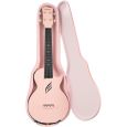 Cascha Carbon Fibre Ukulele Set Pink Konzert-Ukulele inkl. Gigbag & Zubehör Thumbnail 7