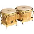 Latin Percussion LP M201-AW Matador Wood Bongos Natural Thumbnail 1