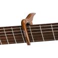 Ortega OCAPOCV-WND Kapodaster f. Westerngitarre/E-Gitarre Walnut Design Thumbnail 2