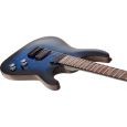 Schecter Omen Elite 6 See Thru Blue Burst E-Gitarre Thumbnail 4