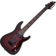 Schecter Omen Elite 7 Black Cherry Burst 7-String E-Gitarre Thumbnail 1