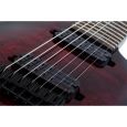 Schecter Omen Elite 7 Black Cherry Burst 7-String E-Gitarre Thumbnail 11