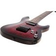 Schecter Omen Elite 7 Black Cherry Burst 7-String E-Gitarre Thumbnail 4