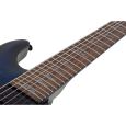 Schecter Omen Elite 7 See Thru Blue Burst 7-String E-Gitarre Thumbnail 9