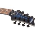 Schecter Omen Elite 7 See Thru Blue Burst 7-String E-Gitarre Thumbnail 10
