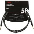 Fender Deluxe Cable straight 1,5m Black Tweed Thumbnail 1