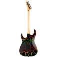 ESP Ltd MIRAGE DELUXE 87 Rainbow Crackle E-Gitarre Thumbnail 2