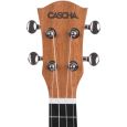 Cascha Premium Mahagoni Ukulele mit Tonabnehmer Set Sopran-Ukulele Thumbnail 7