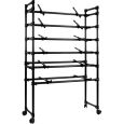 Jaspers KR200-6-150RB Keyboard-Rack mit Lenkrollen Thumbnail 1