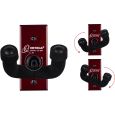 Ortega OGH-1WR Wandhalter für Gitarre Wine Red Thumbnail 5