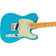 Fender American Pro II Tele Maple Fingerboard Miami Blue E-Gitarre Thumbnail 4