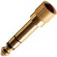 Kopfhörer-Adapter schraubbar 3,5mm Klinke st. fem. / 6,3mm Klinke st. male Thumbnail 1