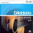 Daddario EJ11 Akustik Gitarrensaiten 012-053 Thumbnail 1