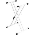 Gravity KSX 2 W - Keyboardstativ X-Form doppelt weiss Thumbnail 1