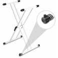 Gravity KSX 2 W - Keyboardstativ X-Form doppelt weiss Thumbnail 2