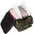 Magma 45 Record-Bag 100 camo-green/bordeaux f. 7 Zoll Single Thumbnail 5