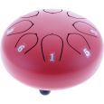 U-Turn TD6-8-LR Lava Red C-Dur Tongue Drum inkl. Zubehör Thumbnail 2