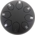 U-Turn TD6-8-CBK Coal Black C-Dur Tongue Drum inkl. Zubehör Thumbnail 1