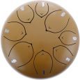 U-Turn TD8-8-GD Gold Dust C-Dur Pentatonik Tongue Drum inkl. Zubehör Thumbnail 1