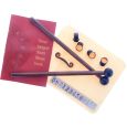 U-Turn TD14-15-HSI Hammered Silver C-Dur Tongue Drum inkl. Zubehör Thumbnail 3