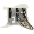 Fender Pre-Wired Strat Pickguard Vintage Noiseless SSS 11 Hole WBW Thumbnail 2